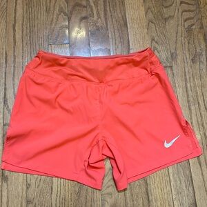 Nike shorts x small orange color
